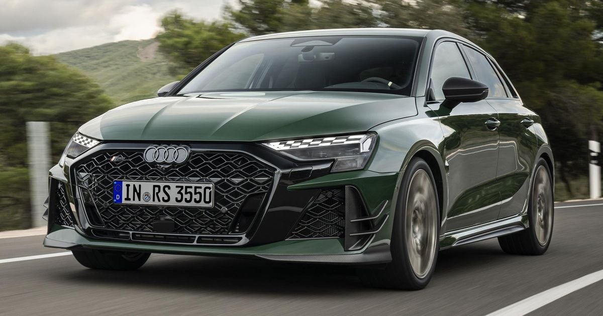 2026 Audi RS3 Competition Limited: canto de cisne estranho para potência de cinco cilindros