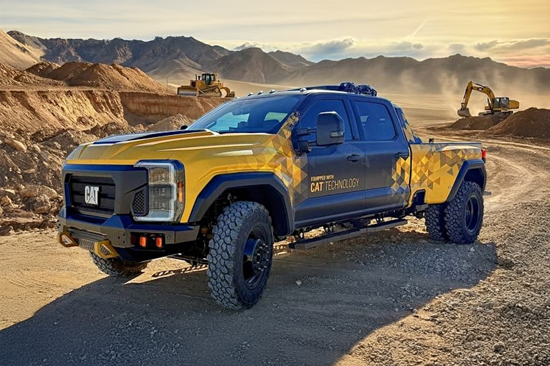 Caterpillar estreia seu conceito de picape baseado na Ford para 2026