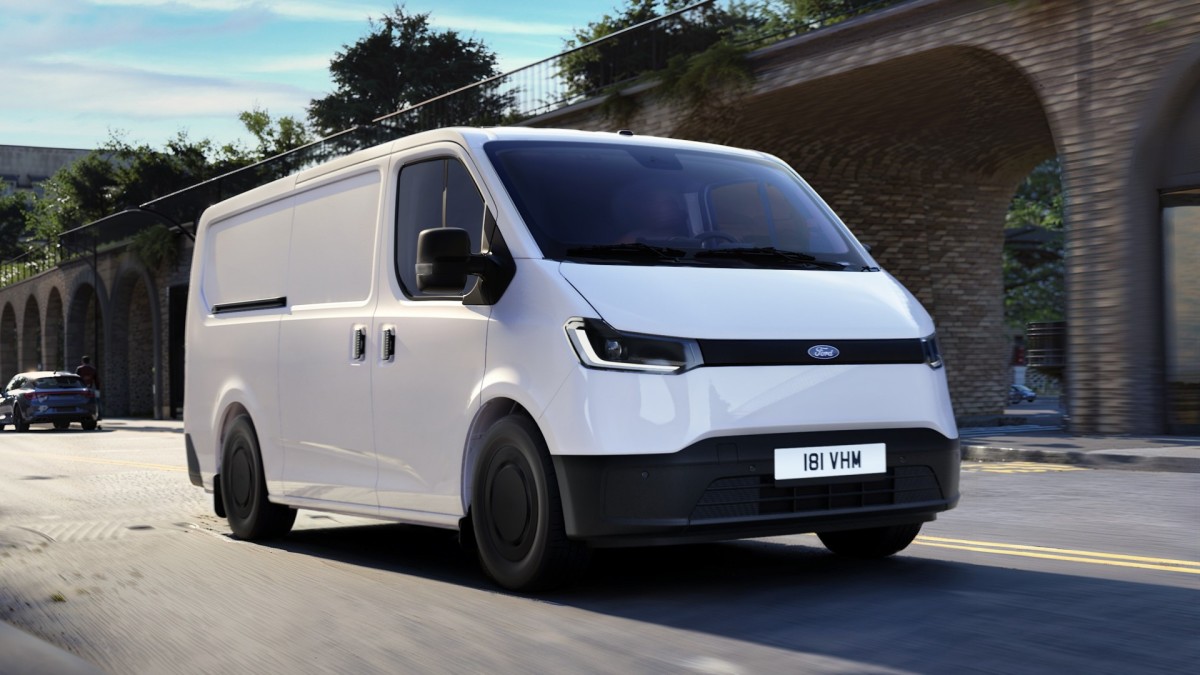 O novo Transit elétrico da Ford é na verdade uma van chinesa
