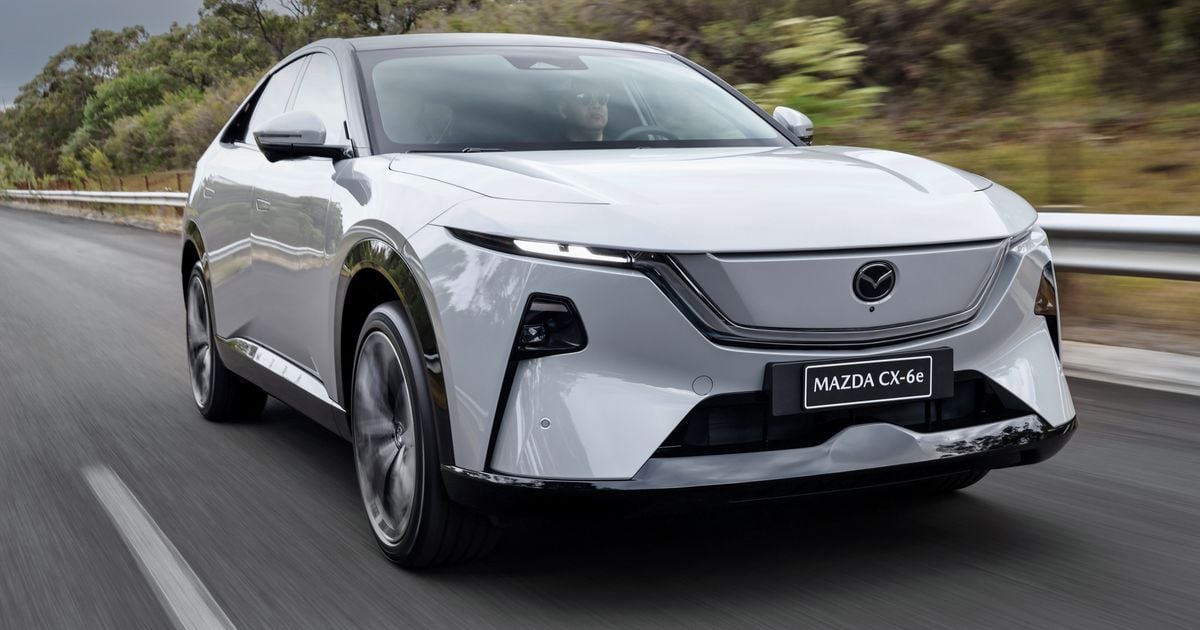 Mazda CX-6e chegando no final de 2026 com preço inicial médio de US$ 55.000