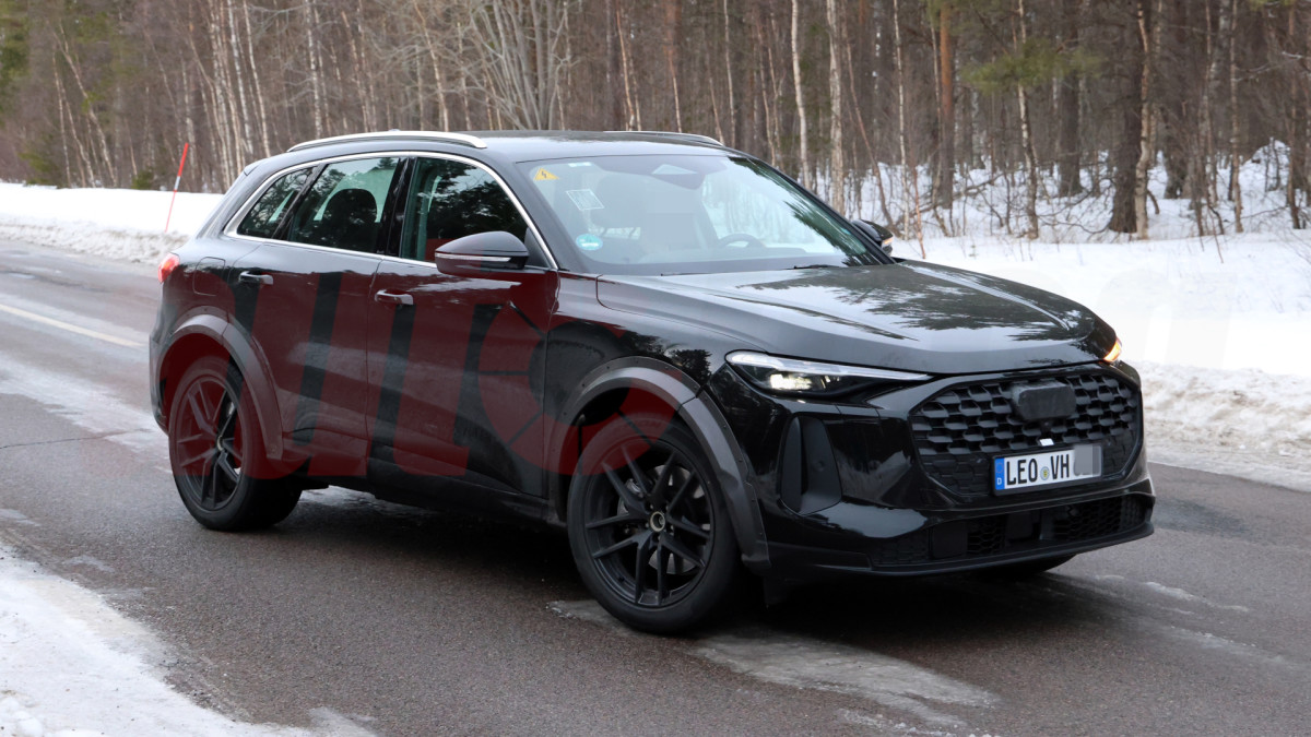 Este protótipo ampliado do Audi Q5 é na verdade o novo SUV a gás da Porsche