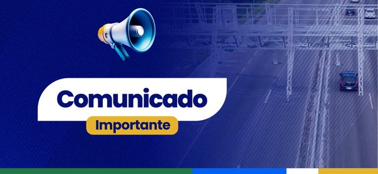 Free Flow segue em vigor nas rodovias, pagamento continua obrigatório e não há suspensão de multas por evasão de pedágio — Agência Nacional de Transportes Terrestres