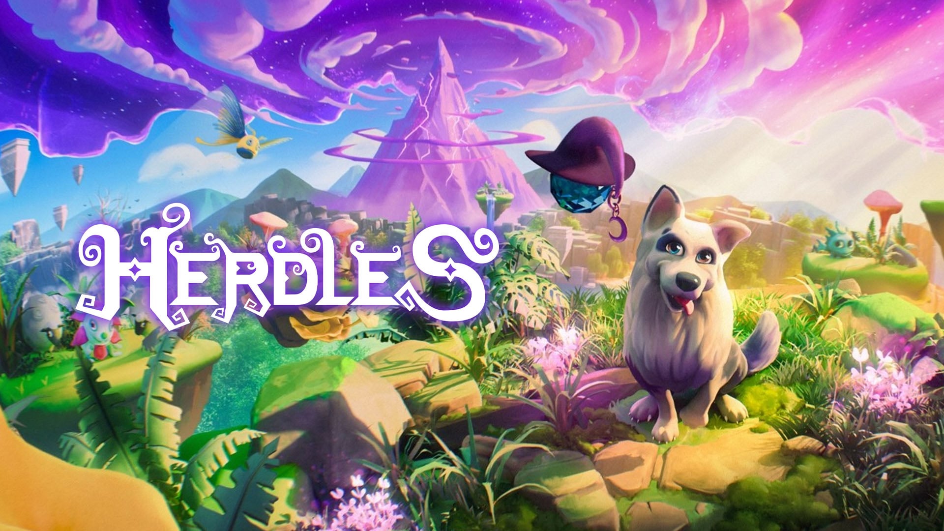 Herdles, jogo de plataformas de mundo aberto com cães mágicos, anunciado para PC