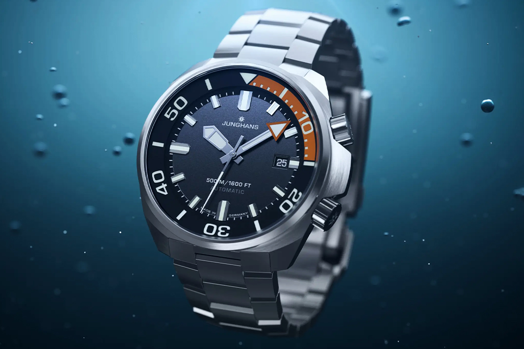 Junghans lança seu primeiro relógio de mergulho com o Aquaris