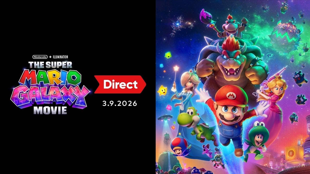 O Super Mario Galaxy Movie Direct marcado para 9 de março