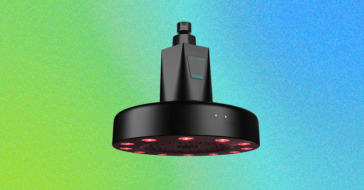 Revisão do filtro de chuveiro de luz vermelha HigherDose (2026): filtro necessário