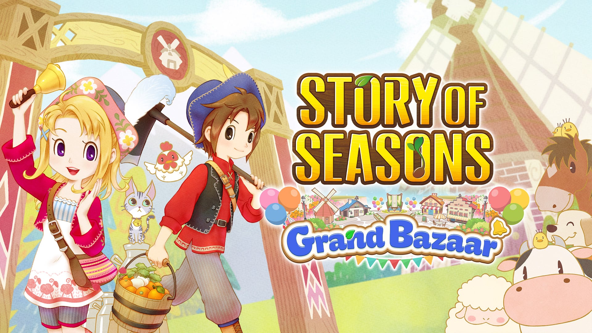Story of Seasons: Grand Bazaar chegando ao PS5 e Xbox Series em 28 de maio