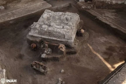 Altar de sacrifício humano tolteca encontrado no México – The History Blog