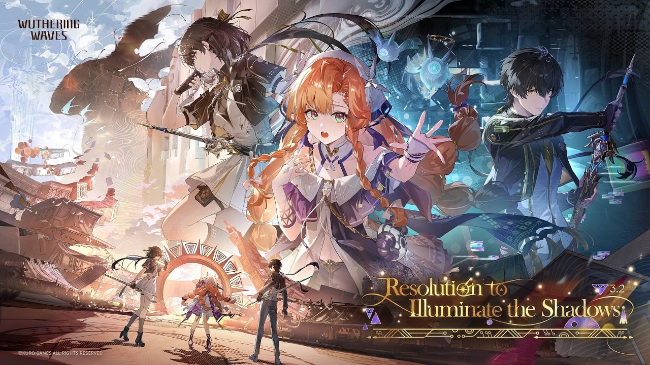 A atualização da versão 3.2 do Wuthering Waves ‘Resolution to Illuminate the Shadows’ será lançada em 19 de março