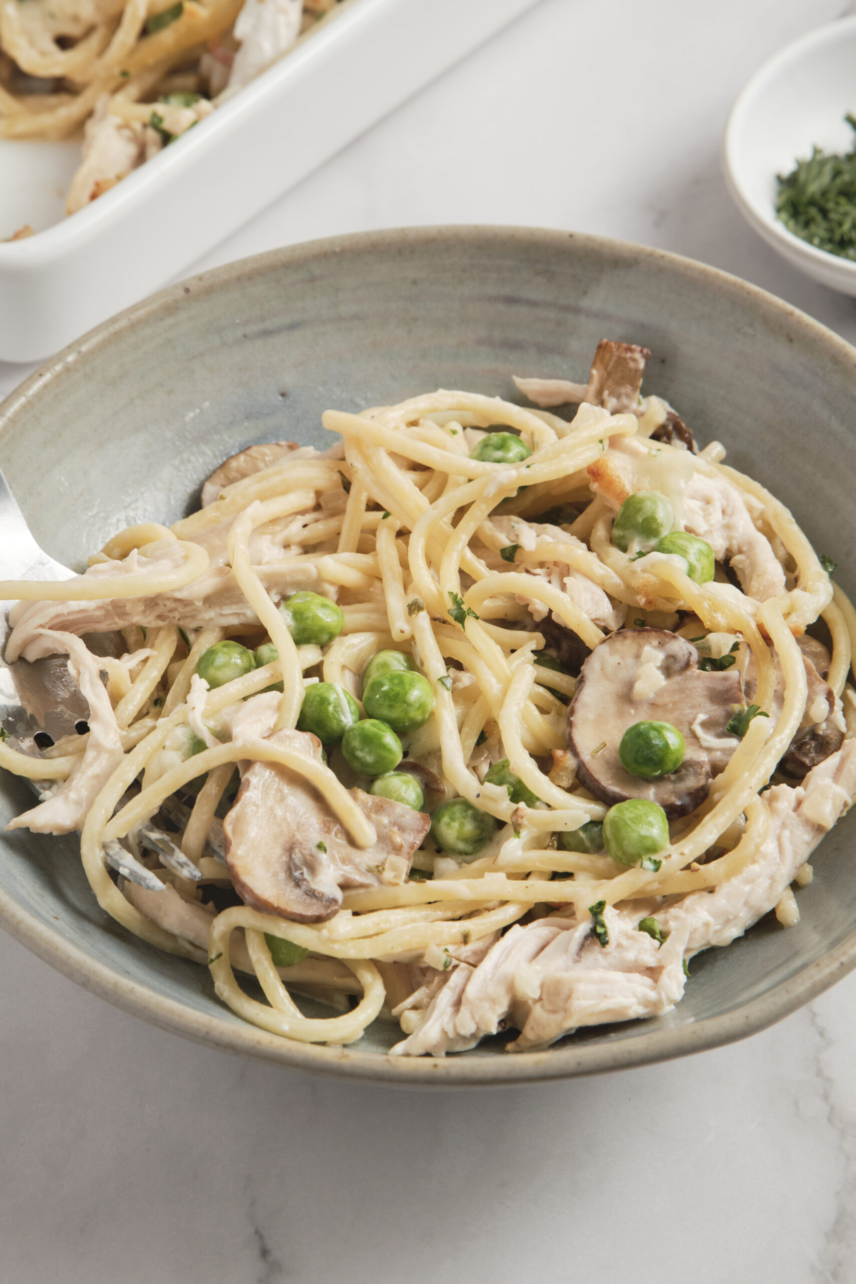 Frango Tetrazzini – Comida Fé Fitness