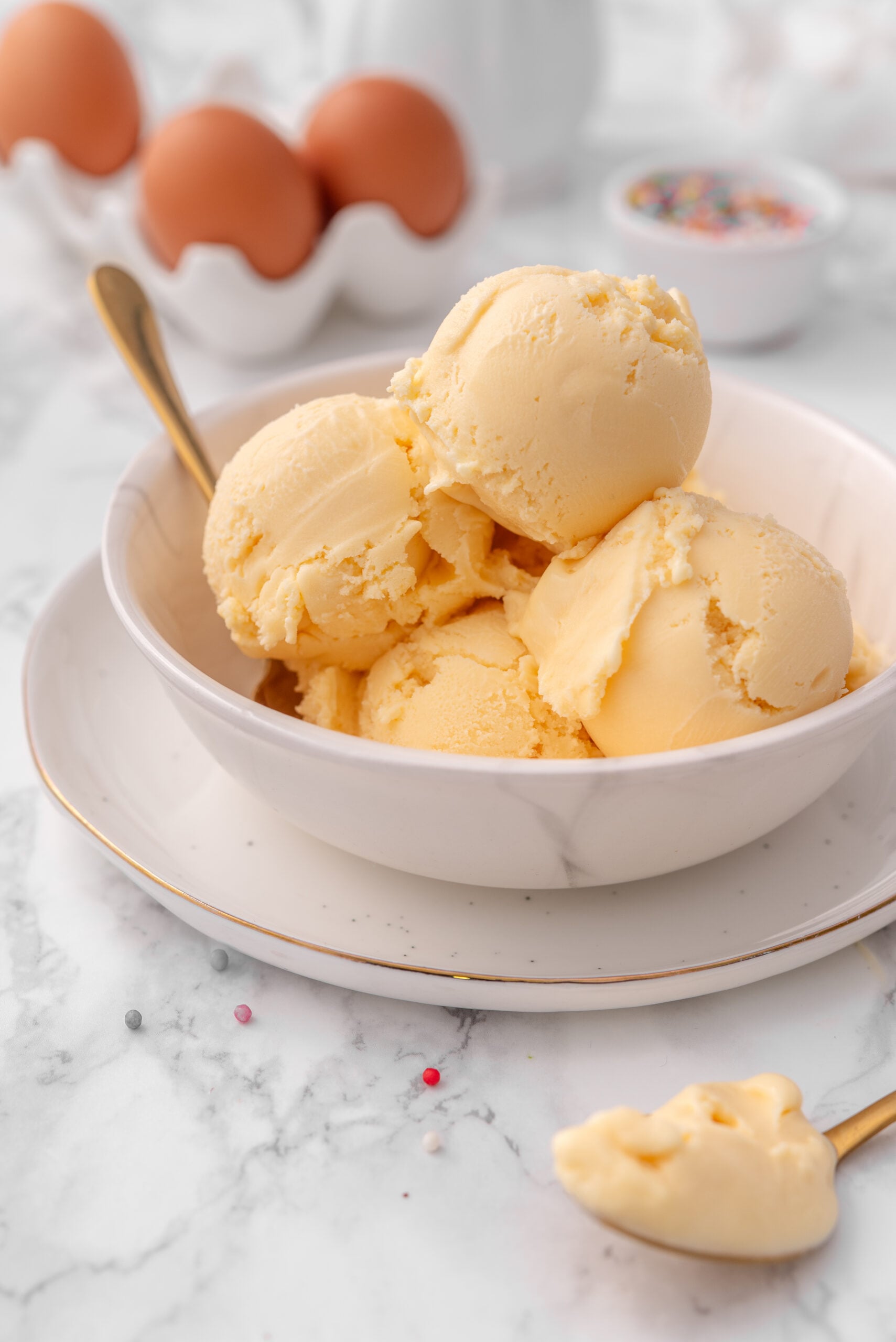 Receita de creme congelado – Food Faith Fitness