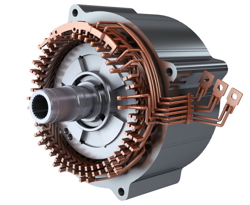 Novo motor híbrido reivindica 98,2% de eficiência usando um aço diferente