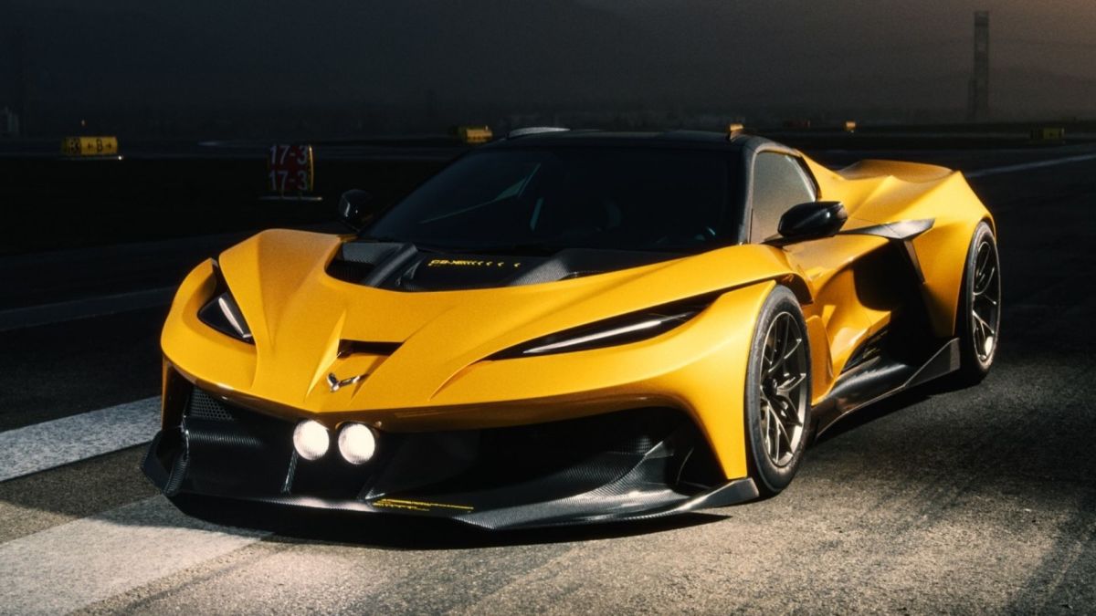 Este conceito C8-X transforma o Corvette em um hipercarro