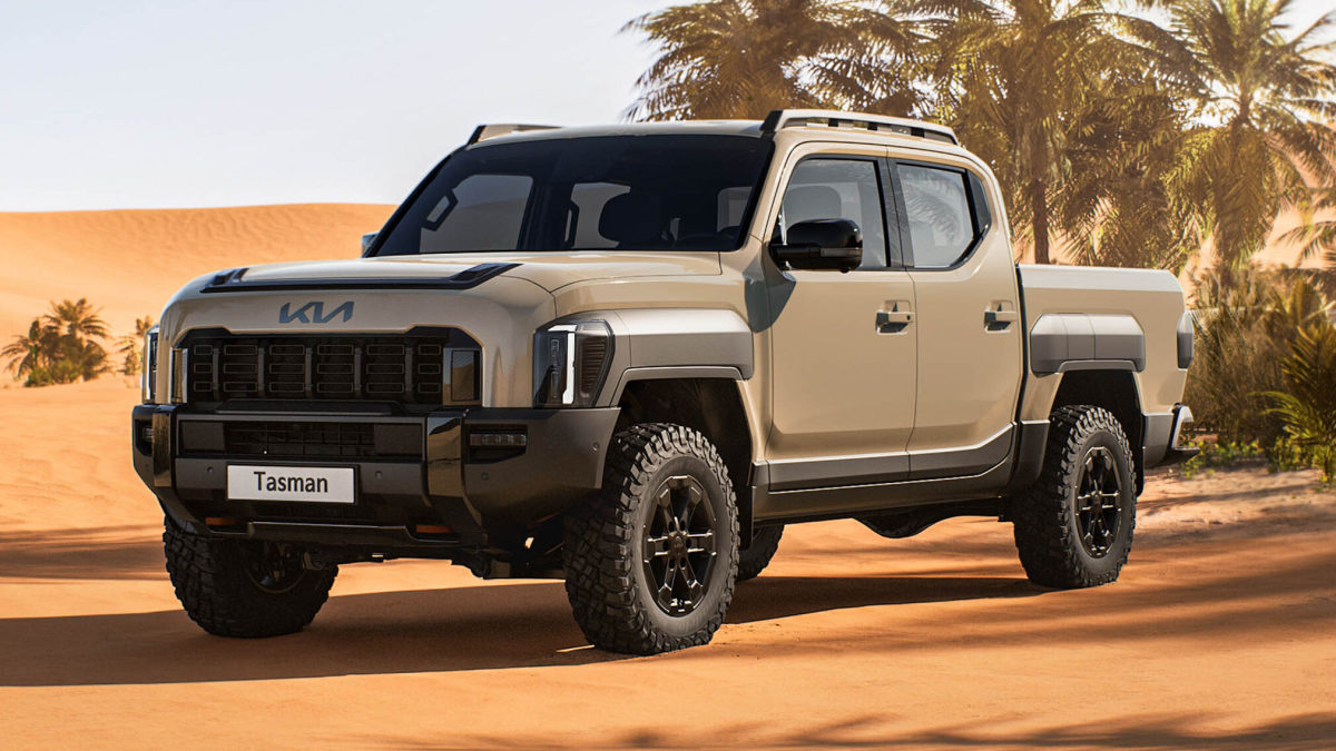 A nova picape da Kia enfrenta dúvidas depois que a porta traseira aperta sob carga