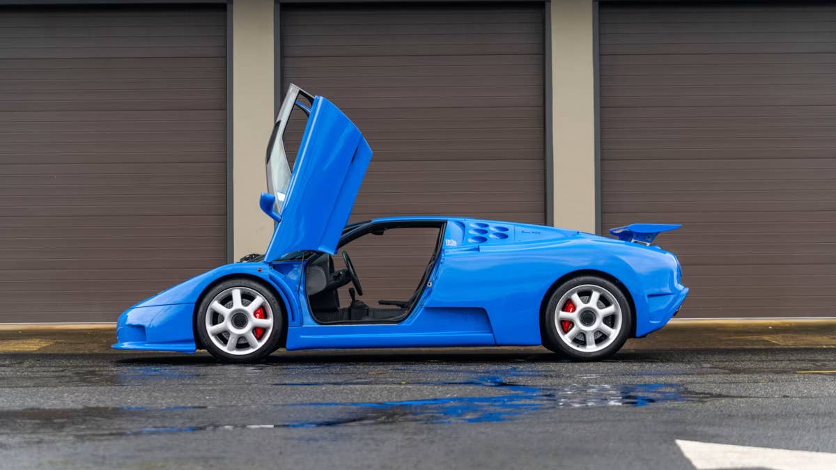 Bugatti 1995, há muito perdido, Bugatti EB110 Super Sports retorna após décadas – agora está à venda