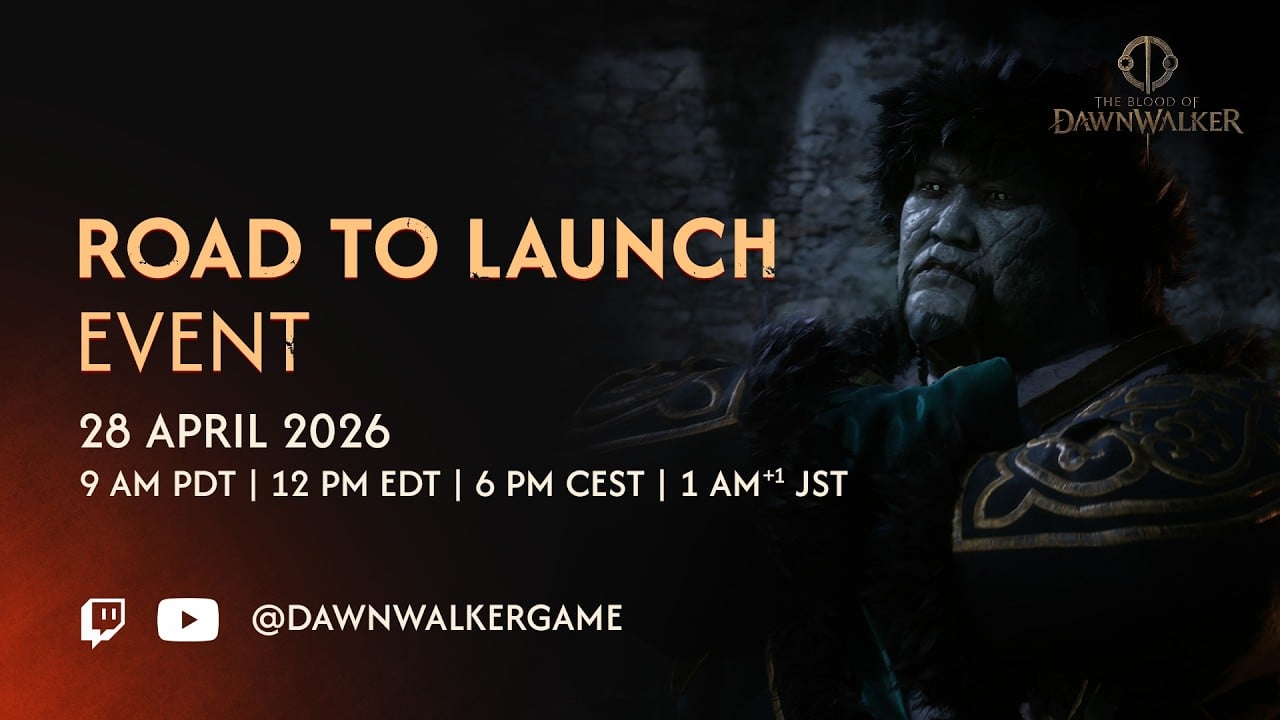 Evento ‘Road to Launch’ de The Blood of Dawnwalker marcado para 28 de abril