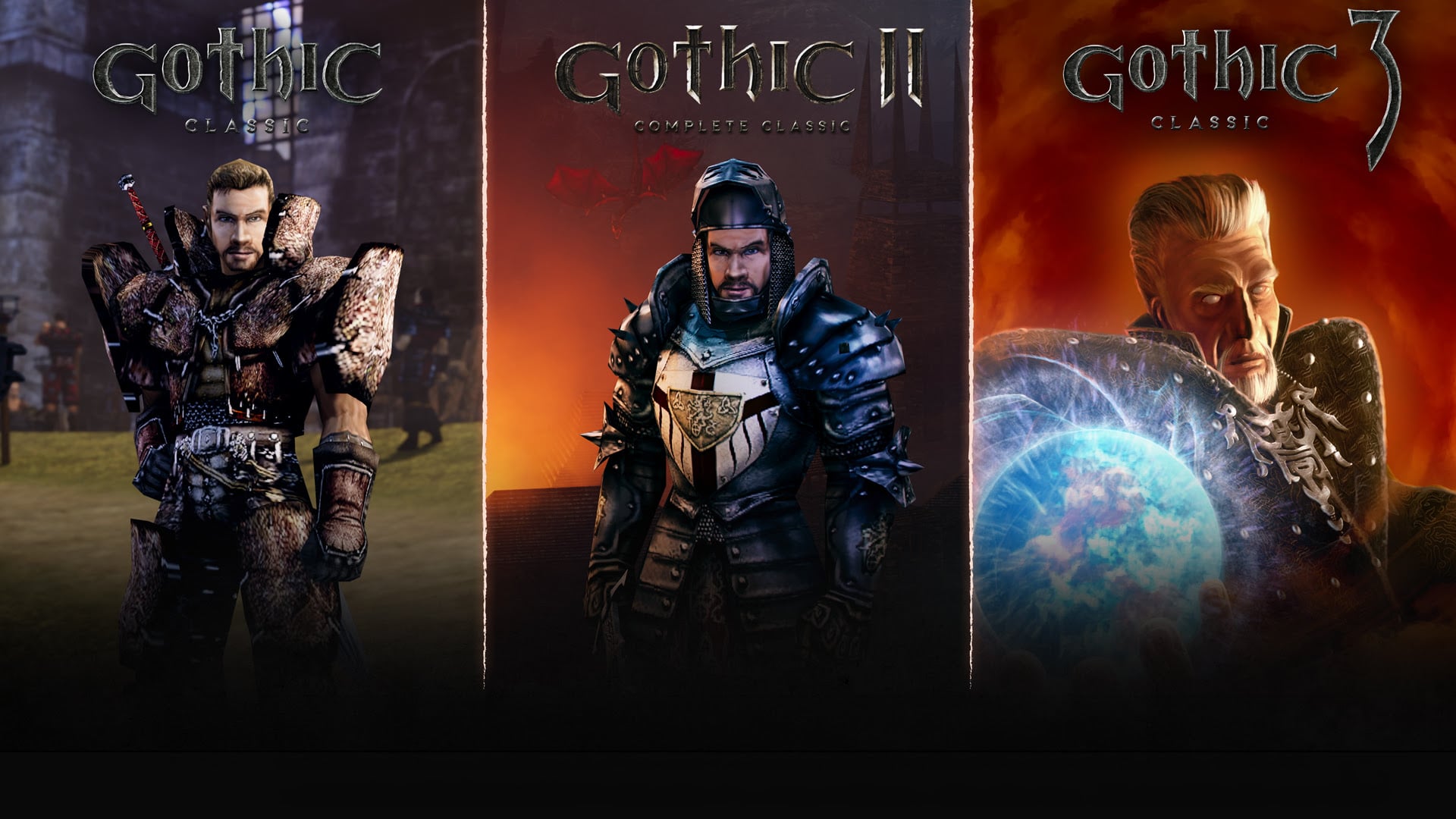 Trilogia Gothic Classic para PS5, Xbox Series, PS4 e Xbox One datada