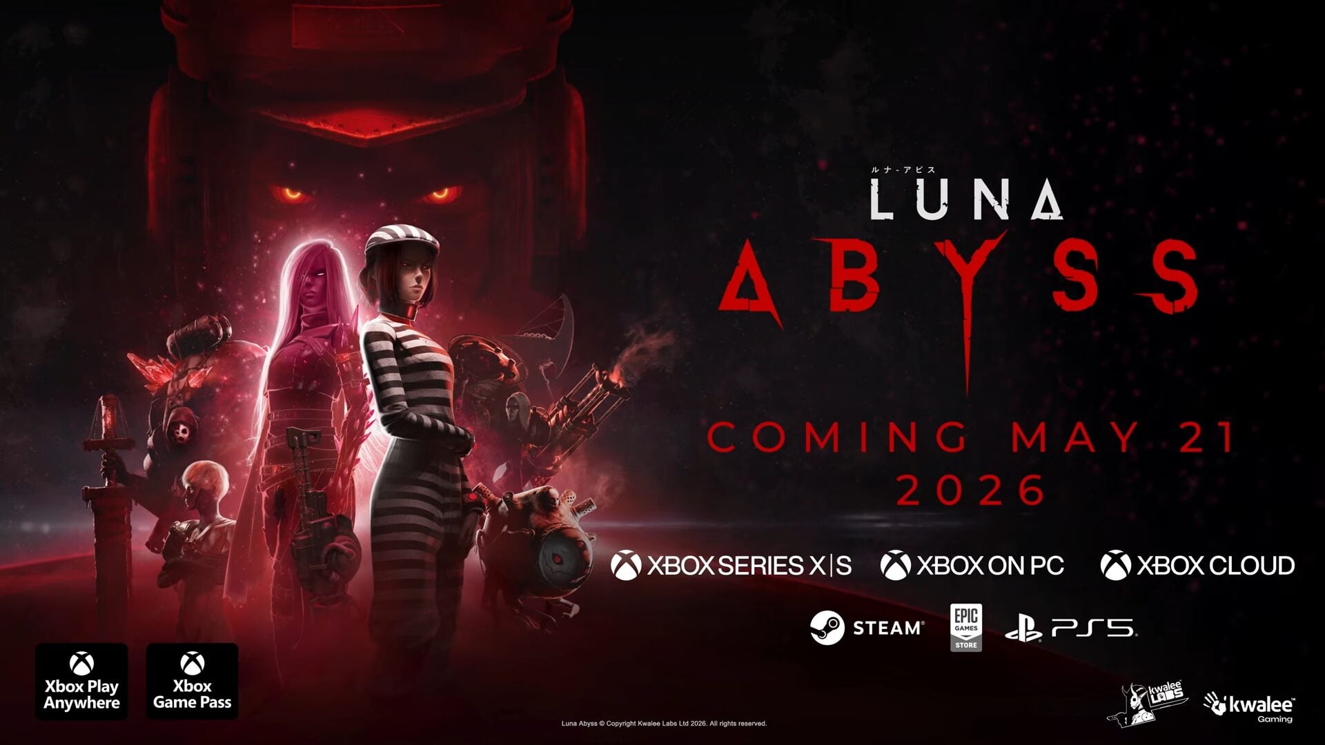 Luna Abyss será lançado em 21 de maio