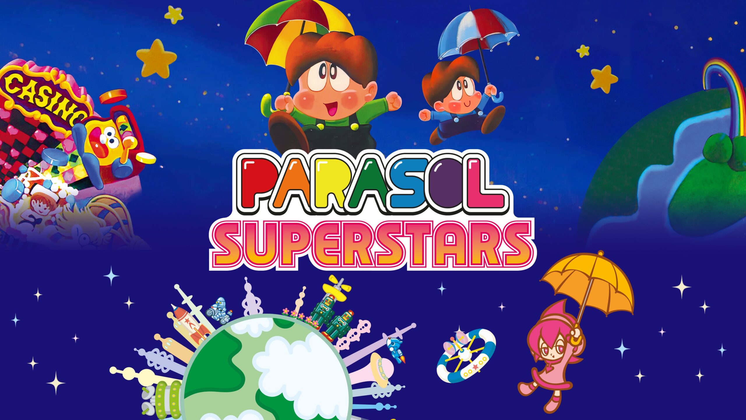 Parasol Superstars será lançado em 14 de abril