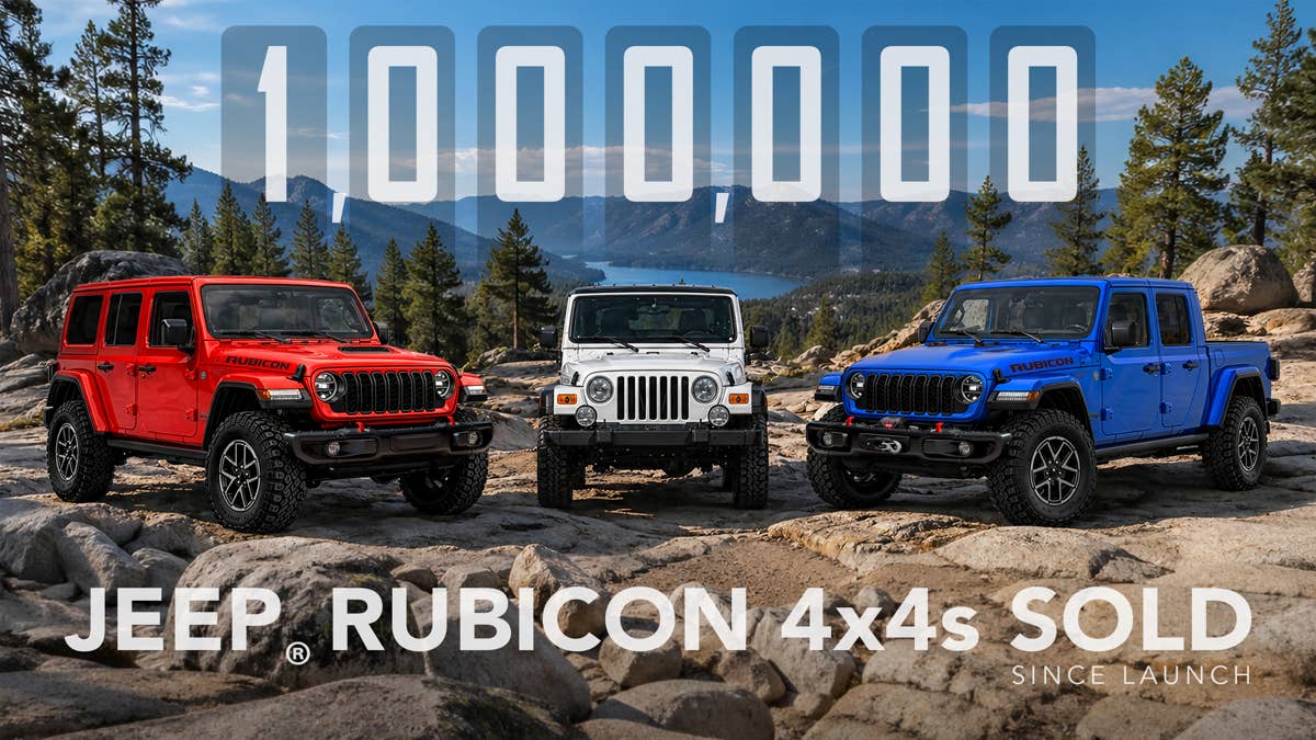 O melhor off-roader da Jeep acaba de atingir 1 milhão de vendas
