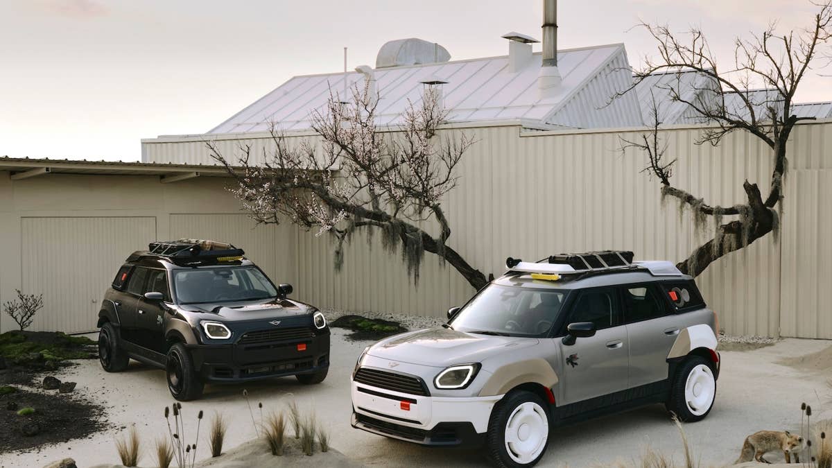 Mini transformou o Countryman em um Boombox com alto-falantes embutidos
