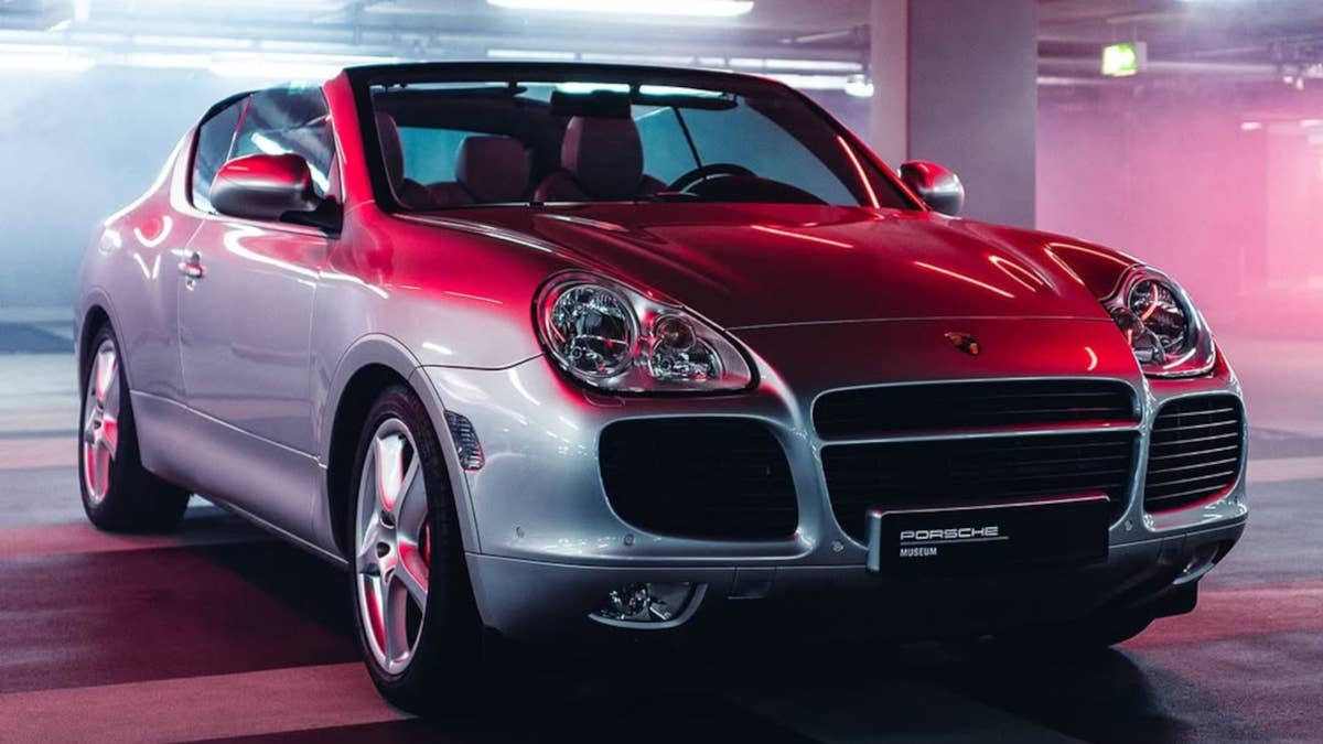 Este Cayenne conversível parece IA – mas a Porsche realmente o construiu