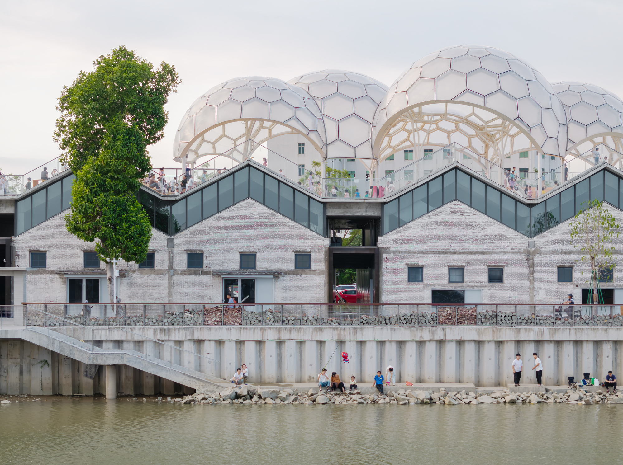 Projeto de renovação de armazéns Yongping / Atelier cnS