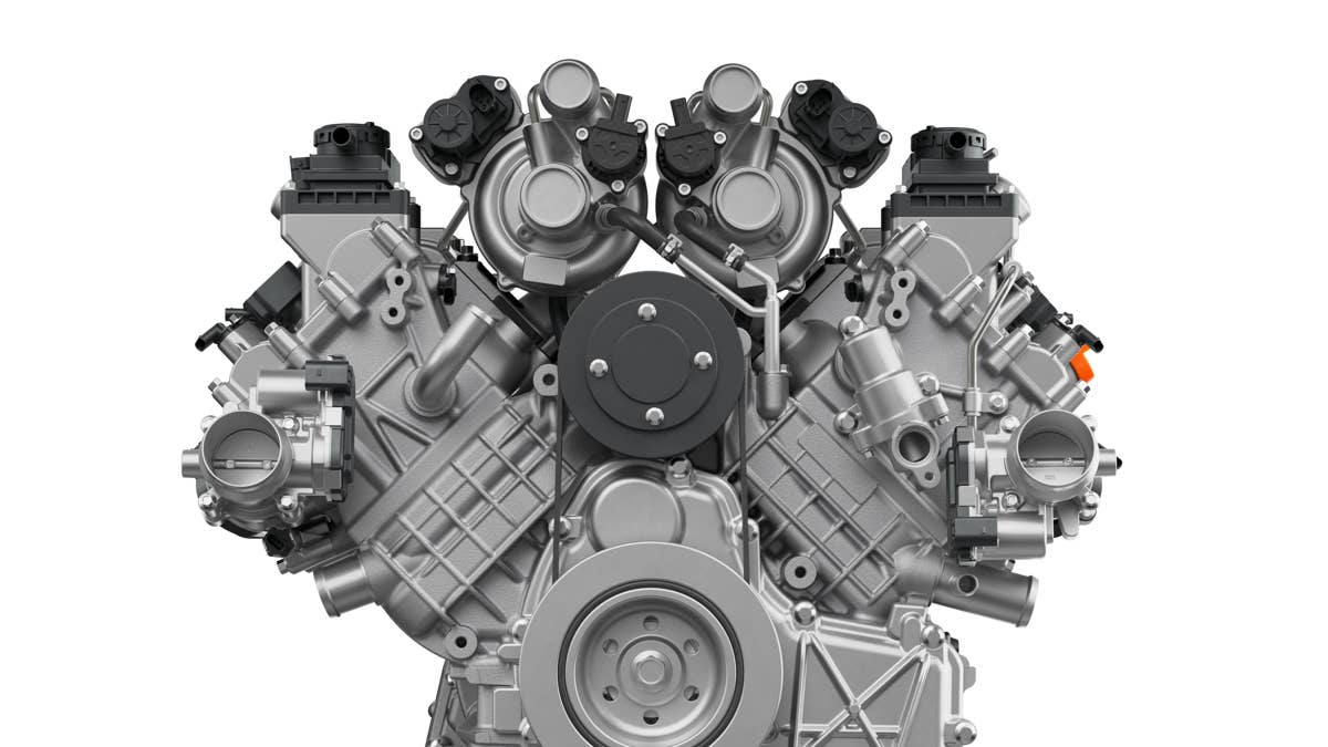 Este V6 híbrido de 536 HP é mais leve do que qualquer outro motor semelhante