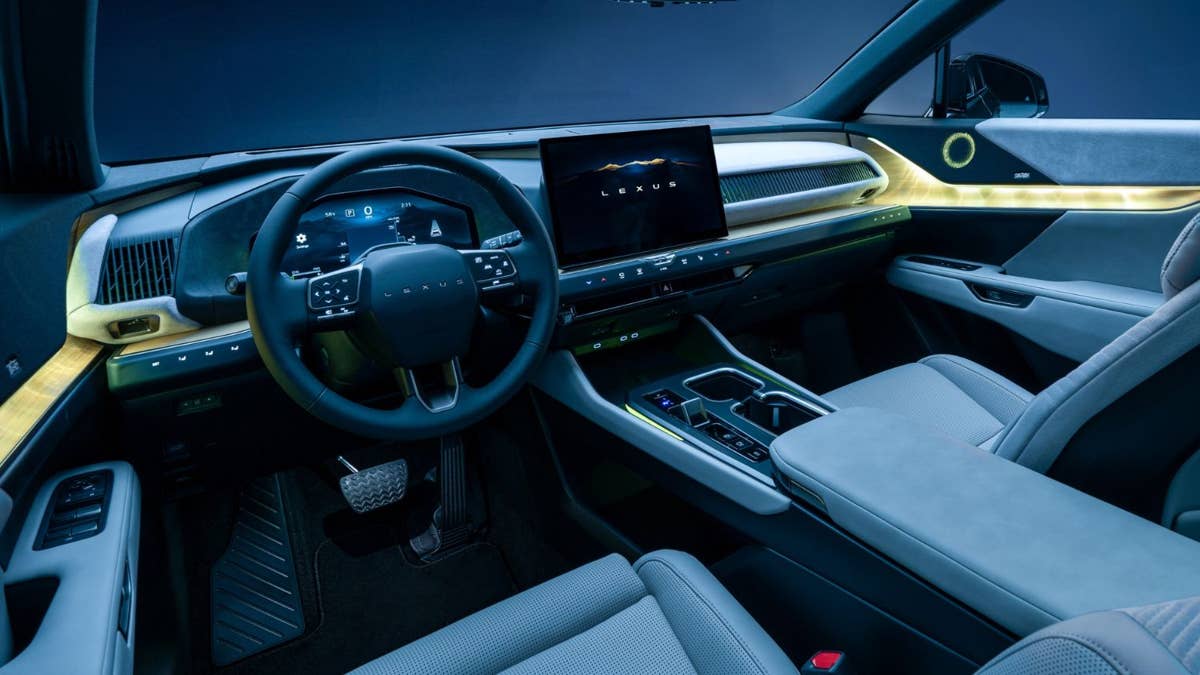 Lexus colocou sons falsos do LFA V10 em seu novo EV de três fileiras