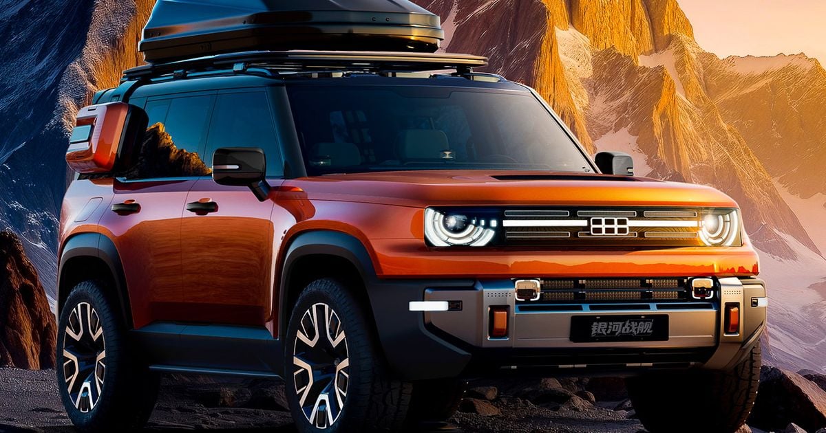 Geely Galaxy Cruiser: Toyota Prado perseguindo PHEV off-roader aqui no próximo ano