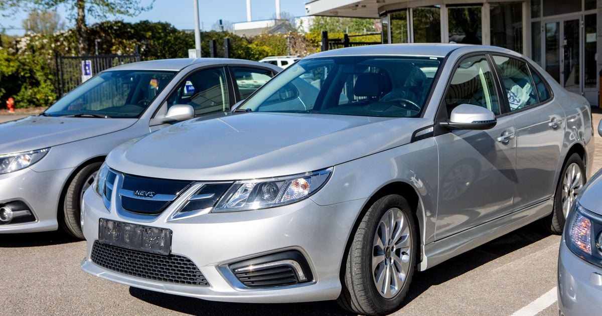 Os últimos carros da Saab estão agora em leilão