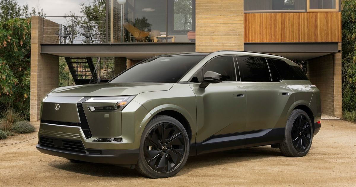 2027 Lexus TZ: marca de luxo revela SUV elétrico de três fileiras carro-chefe