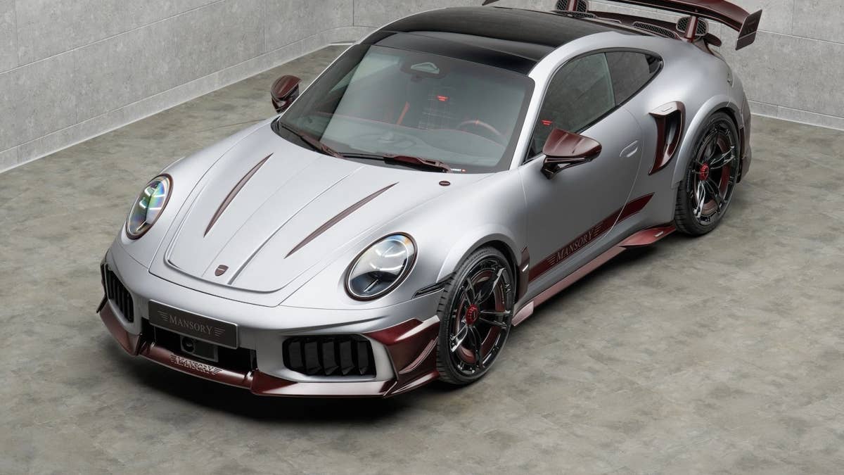Porsche 911 Turbo S recebeu uma reforma Mansory que não é completamente selvagem