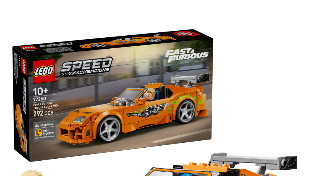 Lego está lançando um Fast and Furious Supra e Ferrari Hypercar por US$ 30