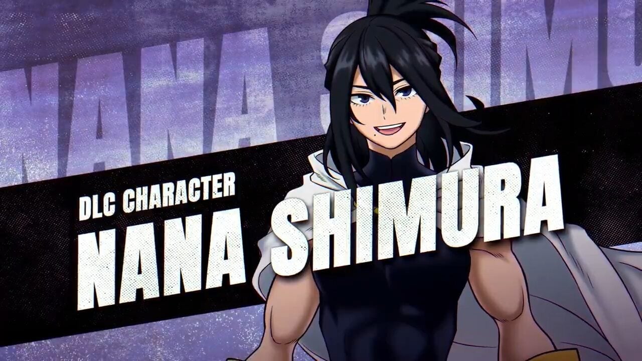 A personagem DLC de My Hero Academia: All’s Justice, Nana Shimura, será lançada em 7 de maio