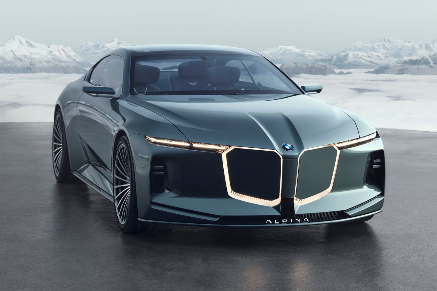 BMW revela novo Vision da Alpina com motor V8