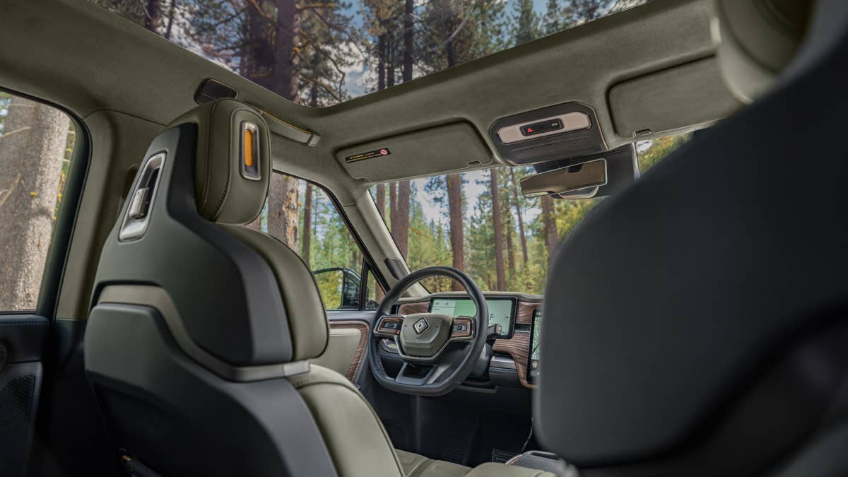 Rivian lança uma nova e impressionante combinação de cores interiores para a linha R1