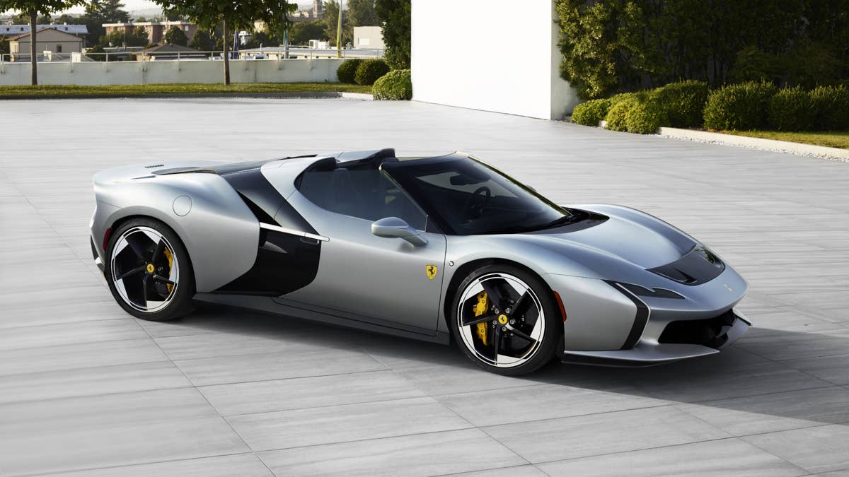 Ferrari HC25 é um roadster V8 único construído a partir do F8 Spider