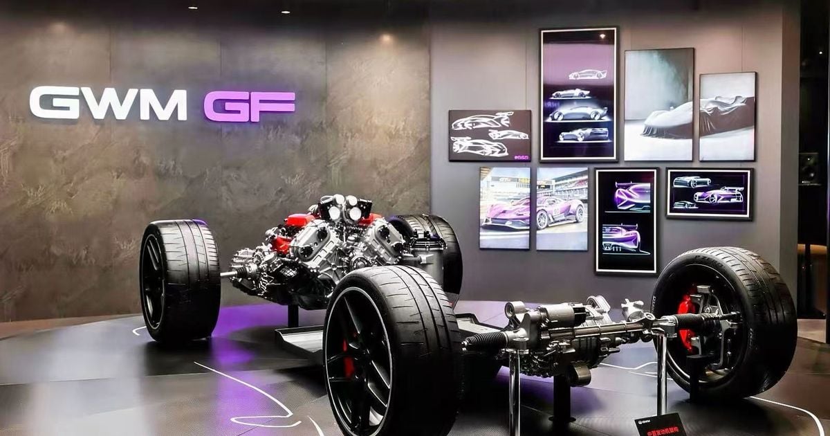 GWM da China compartilha mais detalhes sobre supercarro com motor V8 que pode chegar à Austrália