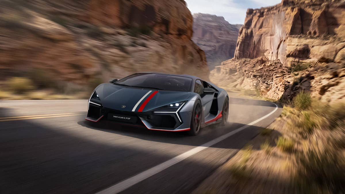 Lamborghini construiu um carro capotado com 63 carros apenas para a América do Norte