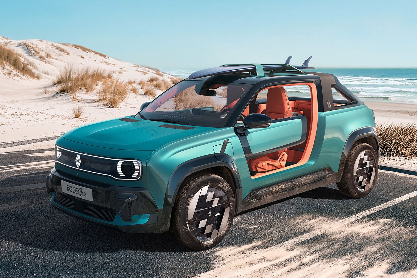Confira o JP4x4 ‘aventureiro de praia’ da Renault