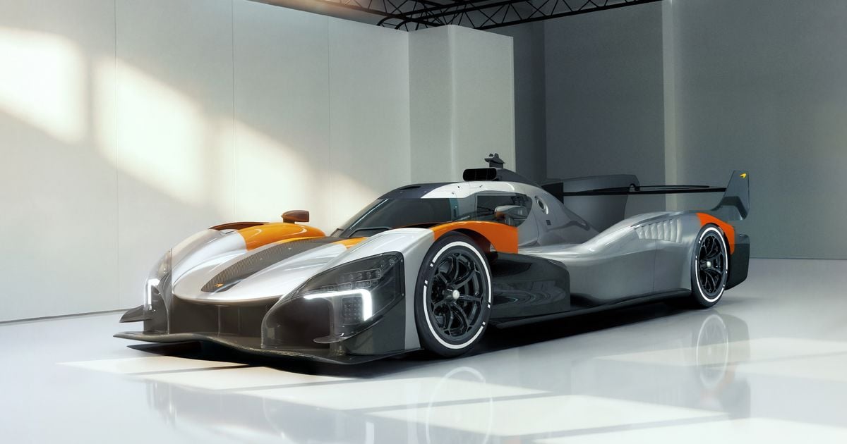 McLaren revela hipercarro do cliente MCL-HY GTR para programa de testes em Le Mans