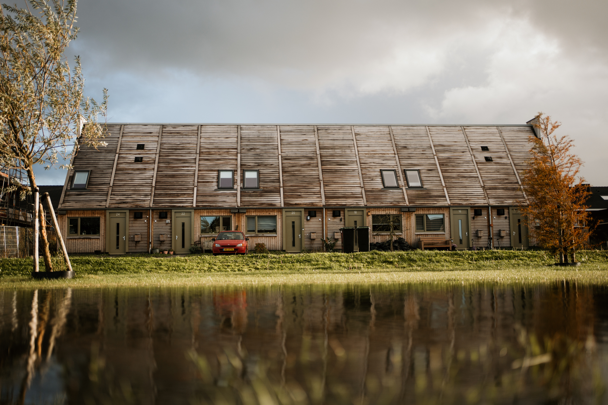 ORGA conclui protótipo de habitação de base biológica com carbono negativo em Marknesse, Holanda