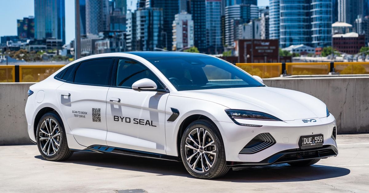 BYD lança seu sedã elétrico mais barato na Austrália