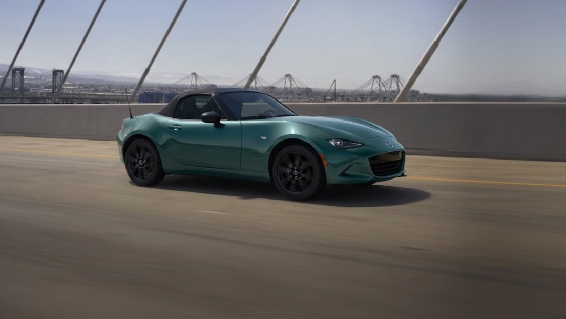 Mazda fez um novo verde para o MX-5 e foi inspirado no Industrial Primer