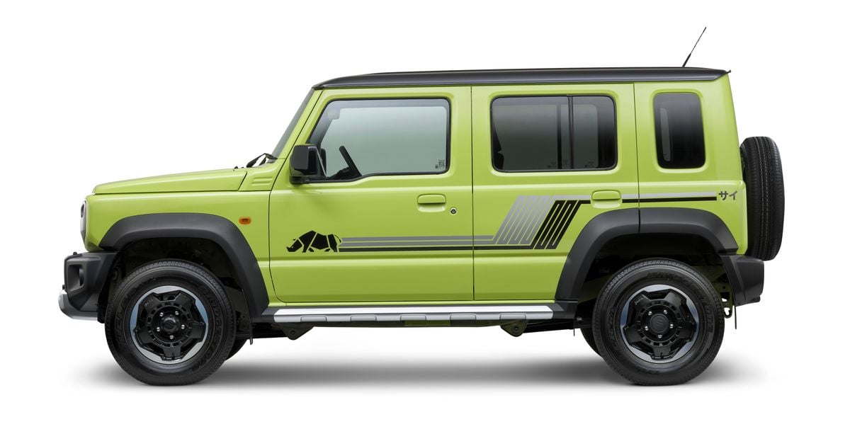 2026 Suzuki Jimny Rhino traz aparência única e produtos – mas vai custar caro