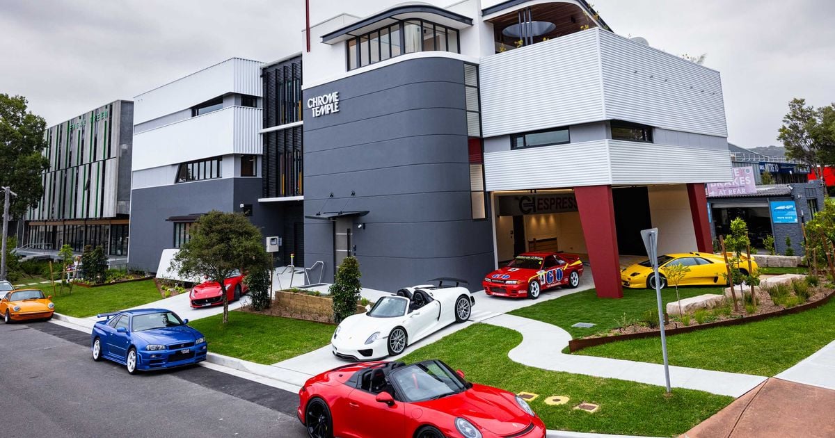 O novo Chrome Temple Club oferece aos membros acesso a supercarros sem possuir um