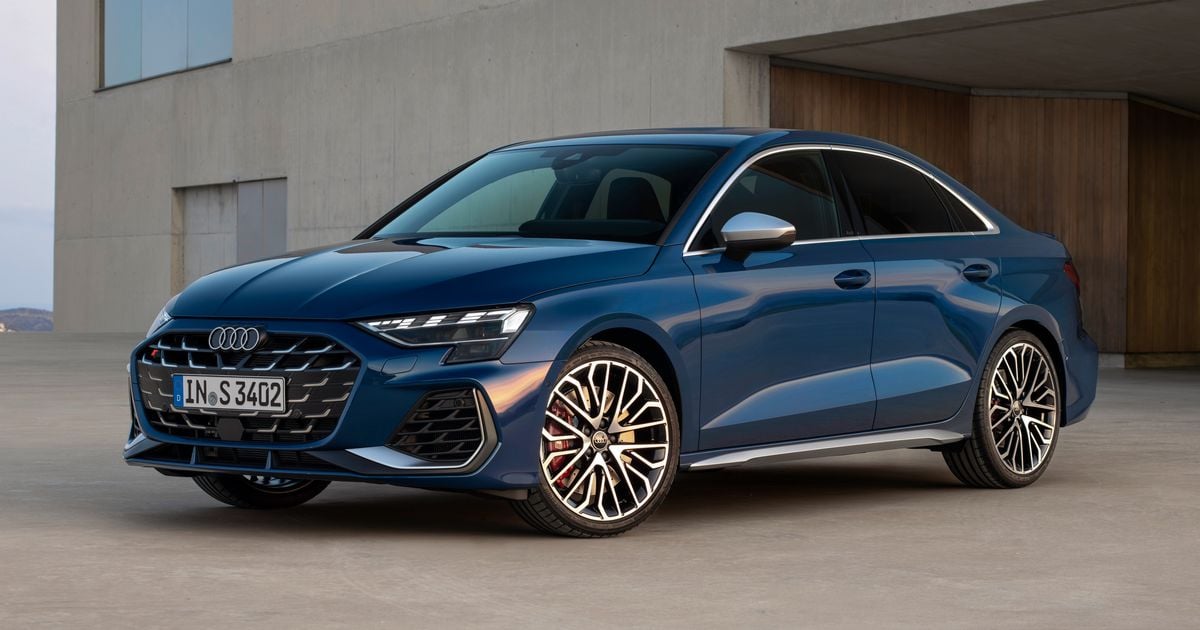 Atualização 2027 do Audi A3, S3 e RS3 traz tela sensível ao toque maior e menos botões