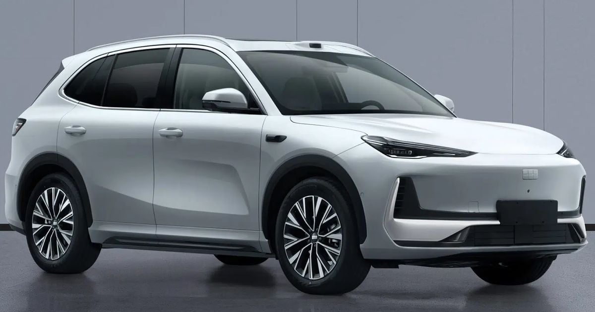 O facelift Geely EX5 2027 muda o motor para trás