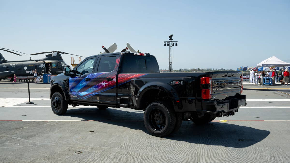 O novo pacote Super Duty da Ford é impossível de perder